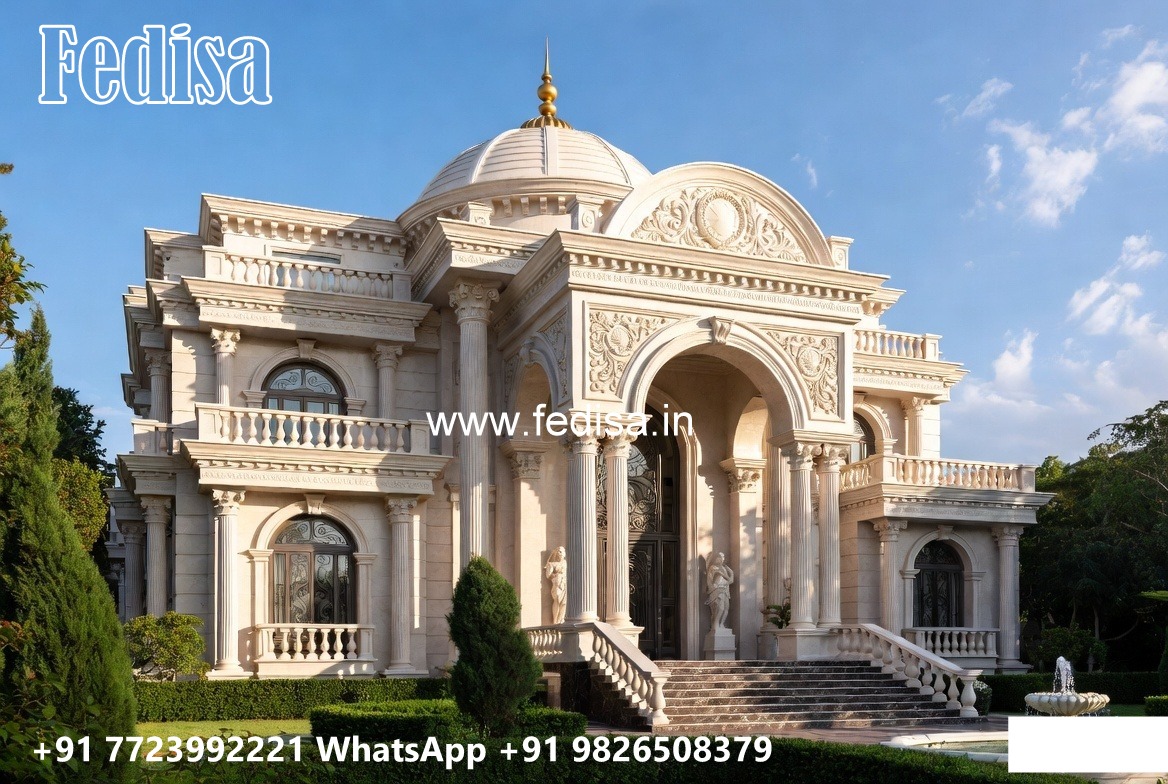 Classic House Exterior Exterior Wall Design No-4081