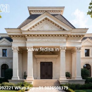 Classic Villa Exterior Modern Home Interior No-4157
