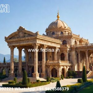Classic House Design With Garden House Layout Design No-4232