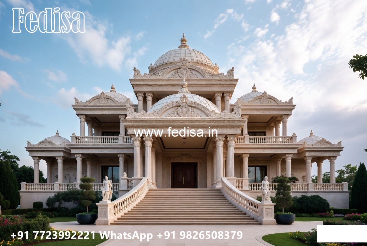 Traditional Home Facade One Floor House Plans No-4326
