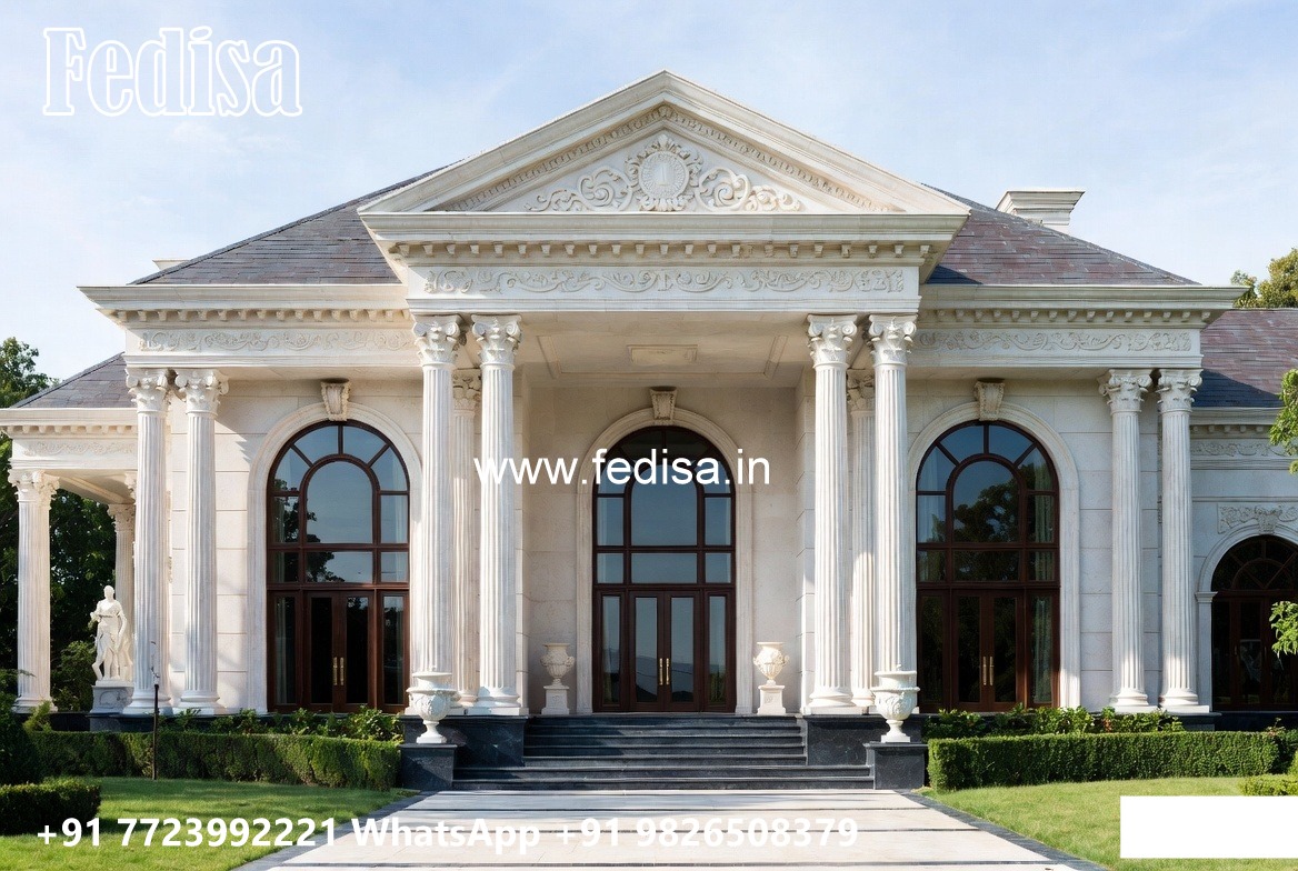 Classic Home Design With Garden Beautiful House Plans No-4391