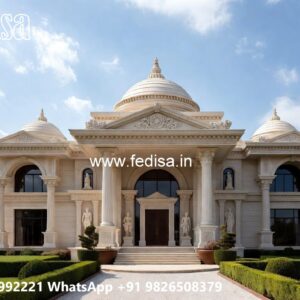 Front Yard Classic House Simple Two Story House Plans No-4465