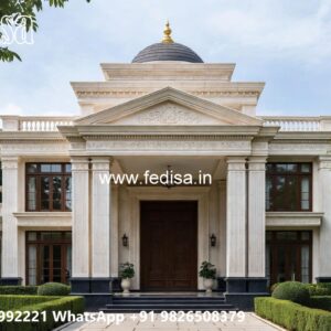 European Style Villa 2 Bhk House Plans At 800 Sqft No-4518