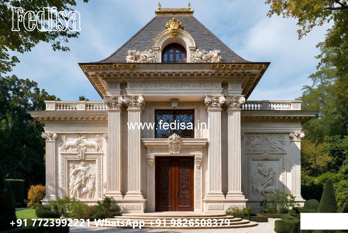 European Style Villa Luxury Living Room Ideas No-4640