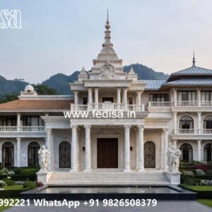 Traditional Interior Decor Villa Home Construction Design No-4655
