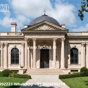 Royal Bedroom Design Villa House Arch No-4656