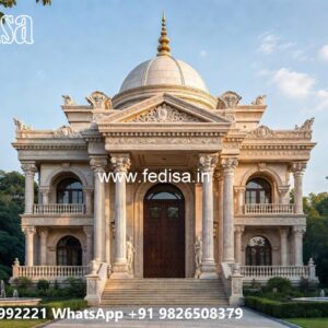 Elegant Classic Villa Interior Ideas Pooja Room Model No-4672