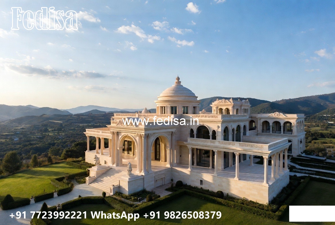Vintage Villa Style Modern Mandir Design For Home No-4765