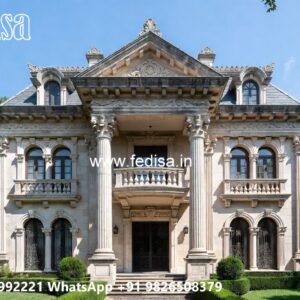 Heritage Style Villa Exterior Small Modern Homes No-4772