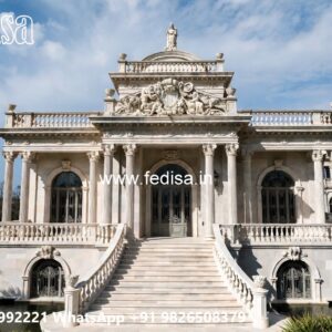 Fountain Garden Villa House Self Design No-4786