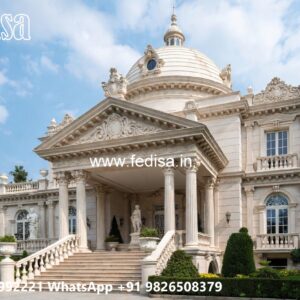 Classic Front Elevation Small Pooja Room Door Design No-4816