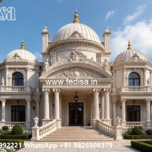 House With Columns Exterior Simple Bungalow House Design With Terrace No-4940