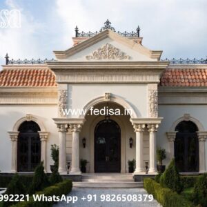 Classic Villa Interior New House Front Design No-5019