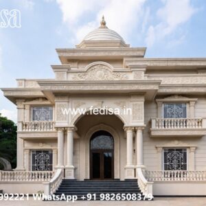 Classic Front Elevation Terrace Design For Small House No-5060