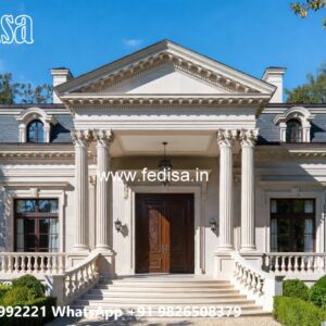 Classic Front Elevation Modern House Floor Plans No-5220
