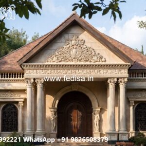 Classic Villa Exterior Small Farmhouse Plans No-5255