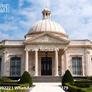 Villa With Columns Design 2 Story House Design No-5258