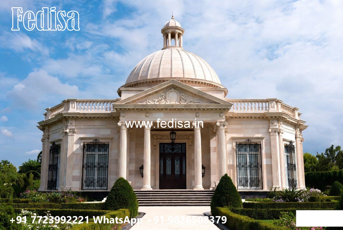 Villa With Columns Design 2 Story House Design No-5258