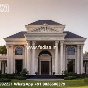 Classic Mediterranean Villa Style Homes Exterior Wall Design No-5280