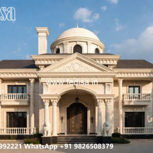 European Style Villa Duplex Home Design No-5372