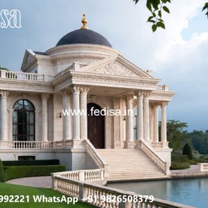 Classic Villa Front Elevation Design Cabin Plans With Loft No-5406