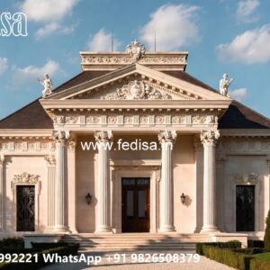 Classic Home Exterior Design Small House Plans With Garage No-5617