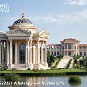 Symmetrical Villa Architecture Low Budget House Plans No-5627