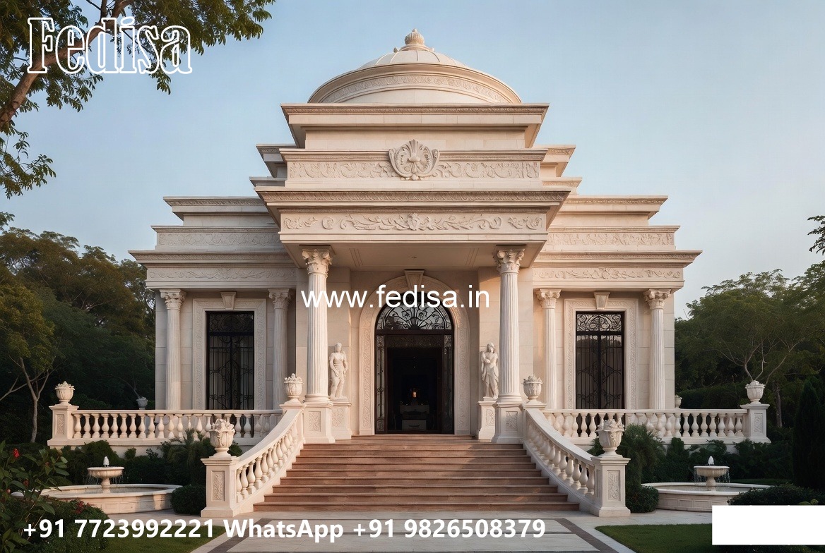 Classic House Design With Garden 4 Marla House Design No-5696