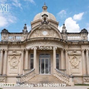 Neoclassical Villa Facade Designer Eco Tiny Homes No-5744