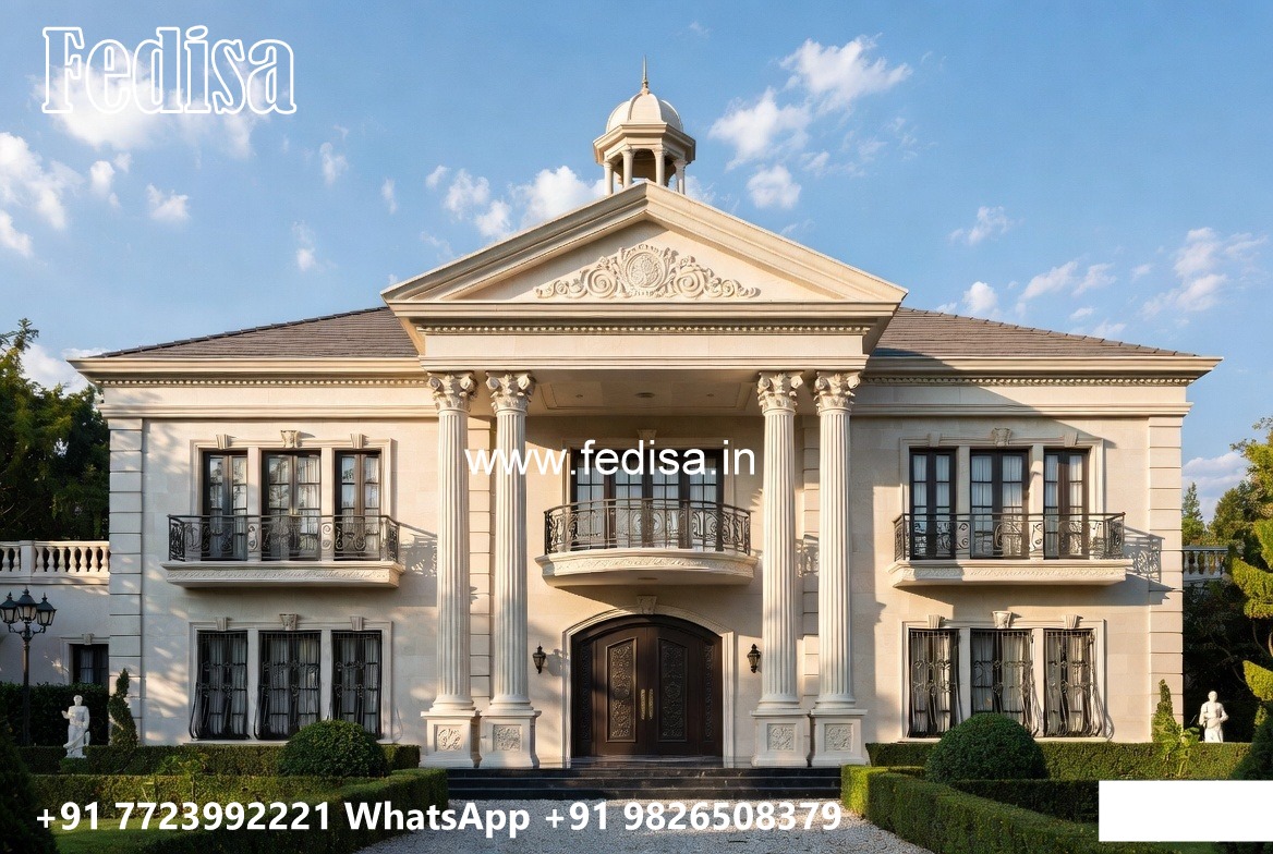 Classic Home Design Double Storey Houses With Balcony No-5819
