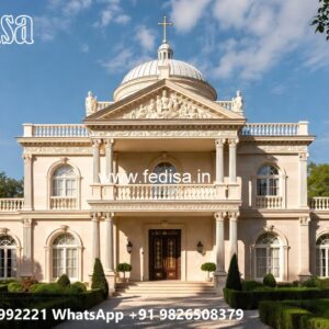Grand Entrance Villa Design Triplex House Plans No-5867