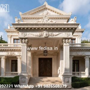 Traditional Home Facade Farmhouse Design Plans No-5912