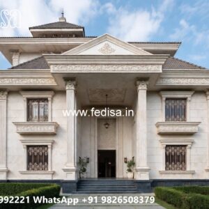 Classic Front Elevation Spanish House Plans No-6074