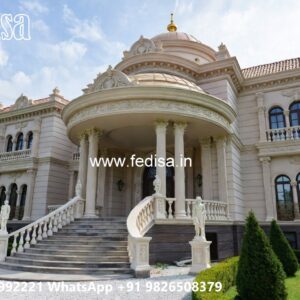 Villa Courtyard Design West Facing House Design No-6127