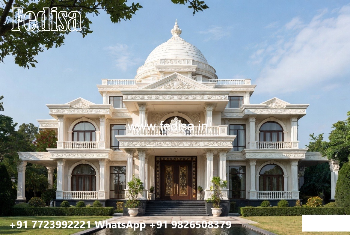Luxury Classic Villa Shophouse Plans No-6224