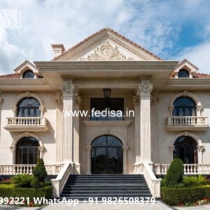 Elegant Villa Design Contemporary House Exterior No-6228