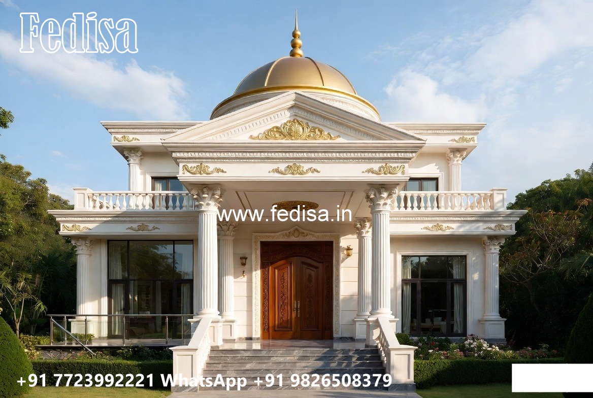 Luxury Classic Villa Exterior Design Ideas Duplex House Inside No-6254