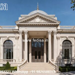 Classic Front Elevation Home Garage Design No-6280