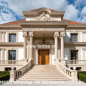 Elegant Classic Home Exterior Ideas Duplex Plans No-6466