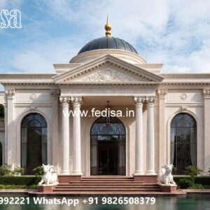 Luxury Classic Living Room 1 Floor House Design No-6569