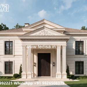 Symmetrical Villa Architecture 3 Cent House Plan No-6603