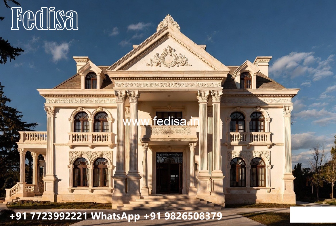 Luxury Classic Living Room H Shaped House Plans No-6813