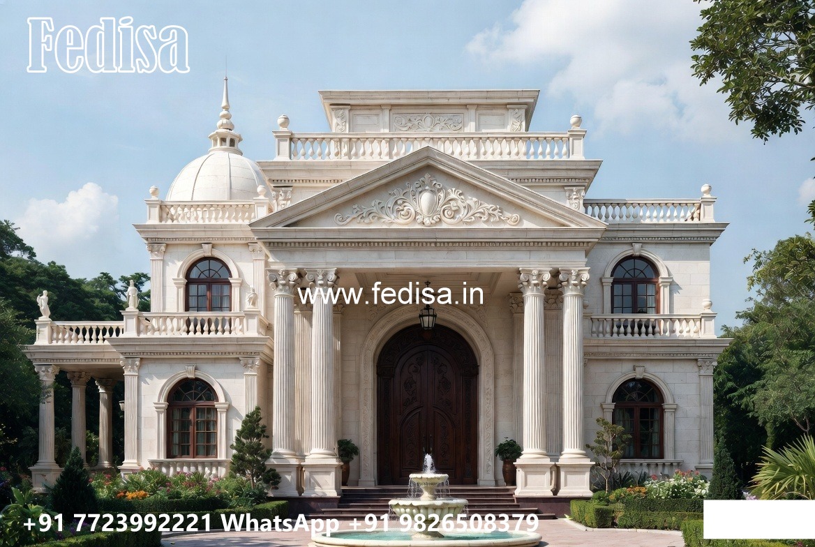 Elegant Classic Villa Interior Ideas Roof House Design No-6868