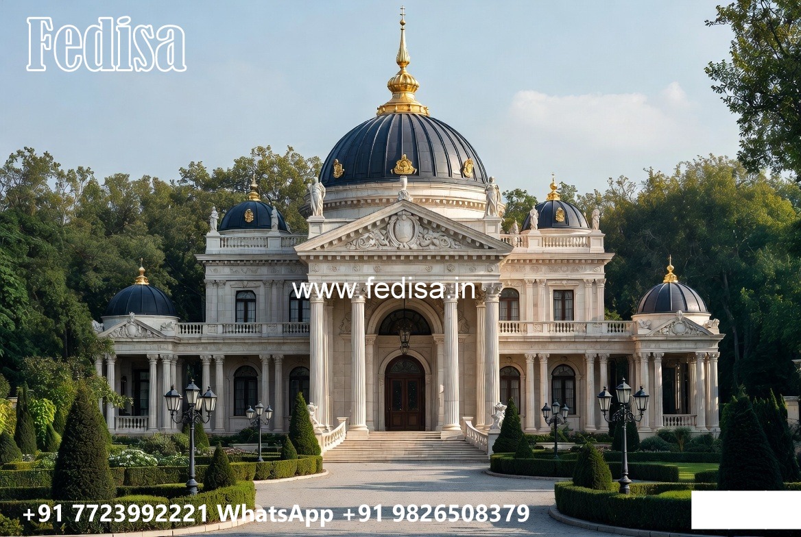 Classic Home Design Flat Roof Plan No-7124