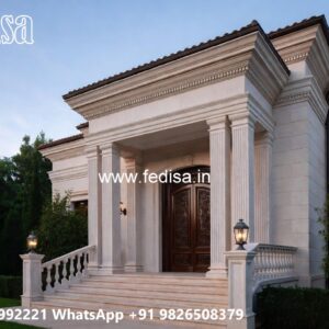 Classic Home Design With Garden Sloping Roof House Designs No-7197