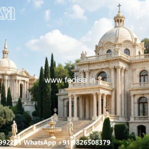 Front Yard Classic Home 2 Storey Building Design No-7309