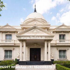 Villa With Columns Design 2 Story House Layout No-7332