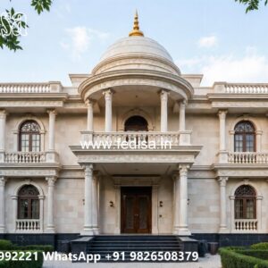 Classic Villa Interior Narrow Lot Modern House Plans No-7581