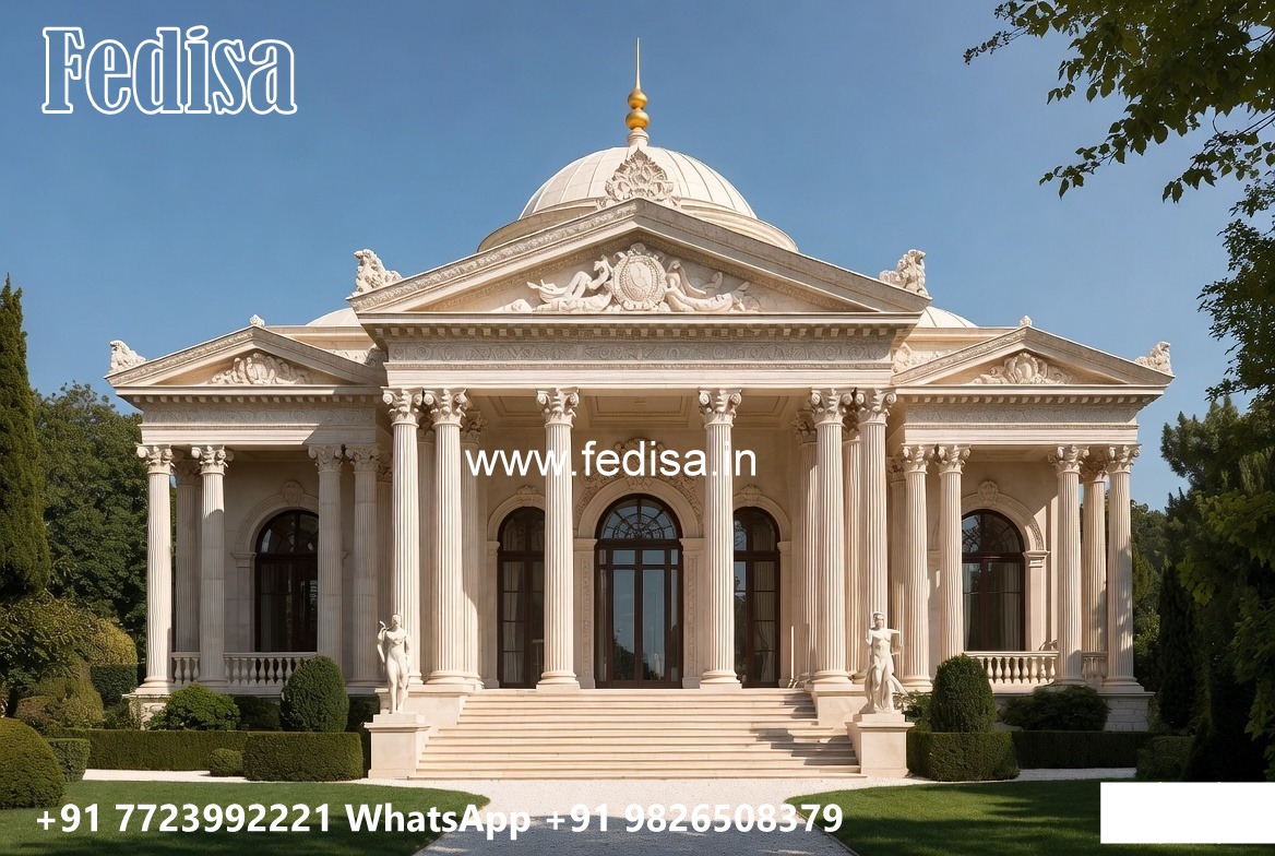 Royal Bedroom Design Villa Big House Floor Plans No-7584
