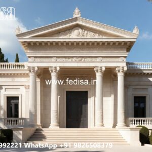 Classic Outdoor Patio Villa House Design With Price No-7594